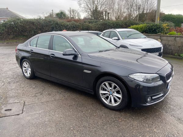 BMW 5-Series Saloon, Diesel, 2014, Grey