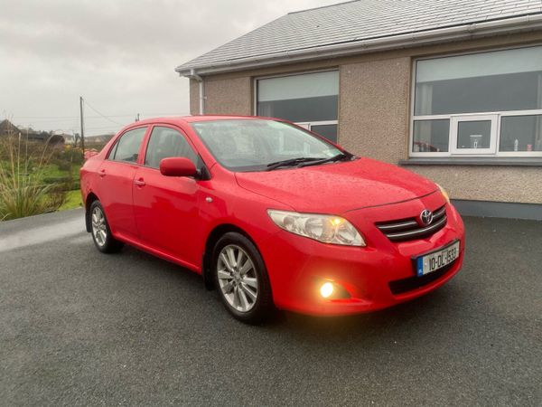 Toyota Corolla Saloon, Diesel, 2010, Red