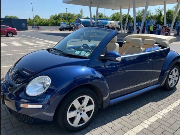 Volkswagen Beetle Convertible, Petrol, 2007, Blue