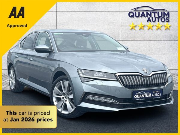 Skoda Superb Hatchback, Petrol Plug-in Hybrid, 2021, Grey