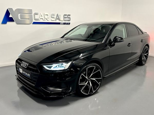 Audi A4 Saloon, Diesel Hybrid, 2021, Black
