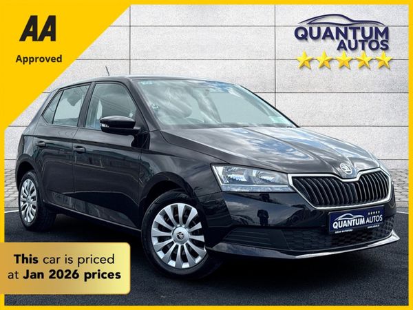 Skoda Fabia Hatchback, Petrol, 2021, Black