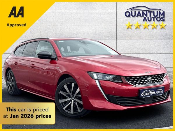 Peugeot 508 Estate, Diesel, 2021, Red