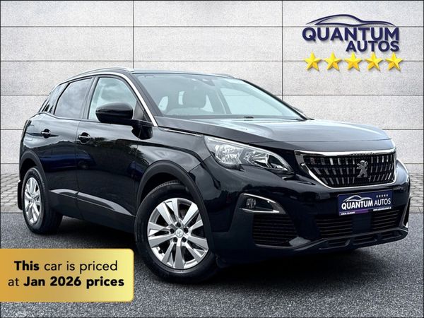 Peugeot 3008 SUV, Diesel, 2019, Black