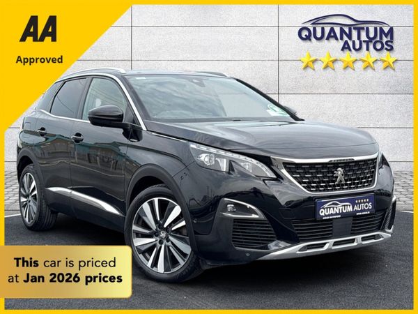 Peugeot 3008 Hatchback, Petrol, 2020, Black