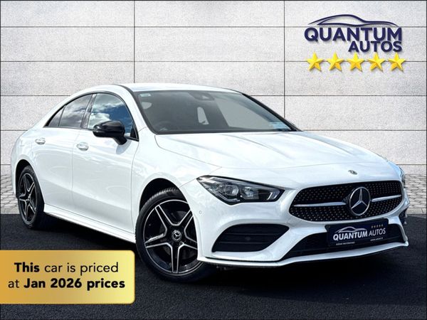 Mercedes-Benz CLA Saloon, Petrol Plug-in Hybrid, 2023, White