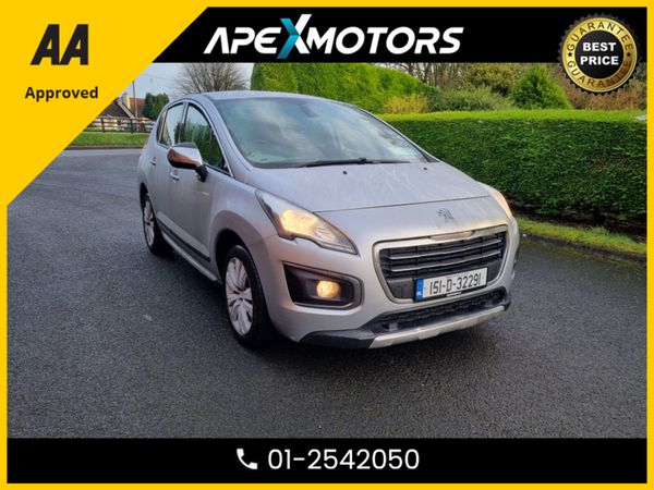 Peugeot 3008 MPV, Diesel, 2015, Silver
