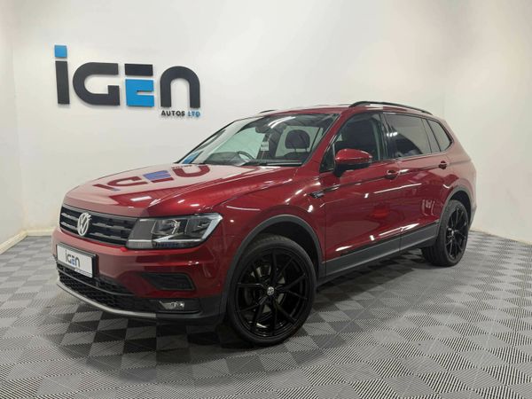 Volkswagen Tiguan Allspace SUV, Diesel, 2019, Red