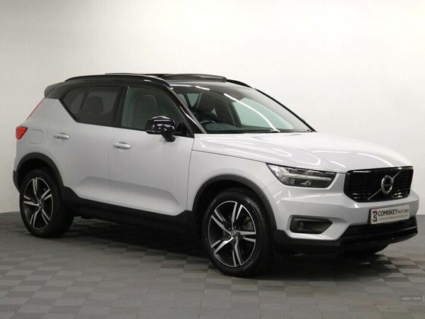 Volvo XC40 SUV, Petrol Hybrid, 2021, Silver