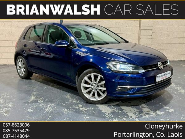 Volkswagen Golf Hatchback, Petrol, 2018, Blue