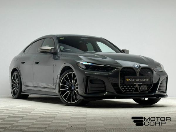 BMW i4 Saloon, Electric, 2022, Grey