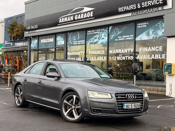 Audi A8 Saloon, Diesel, 2016, Black
