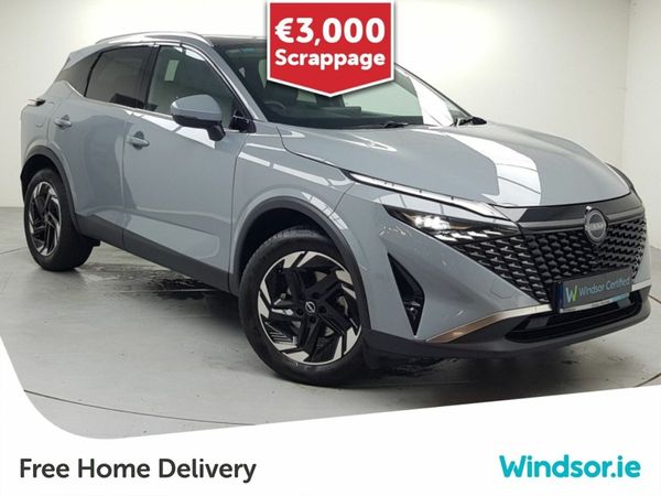 Nissan Qashqai MPV, Petrol Hybrid, 2025, Grey