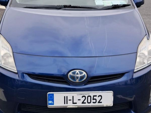 Toyota Prius Saloon, Petrol Hybrid, 2011, Blue