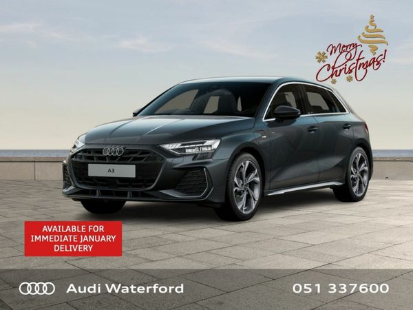 Audi A3 Hatchback, Petrol Plug-in Hybrid, 2026, Grey