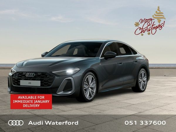 Audi A5 Saloon, Petrol Hybrid, 2026, Grey