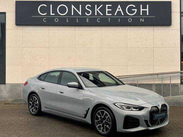 BMW i4 Coupe, Electric, 2024, Grey