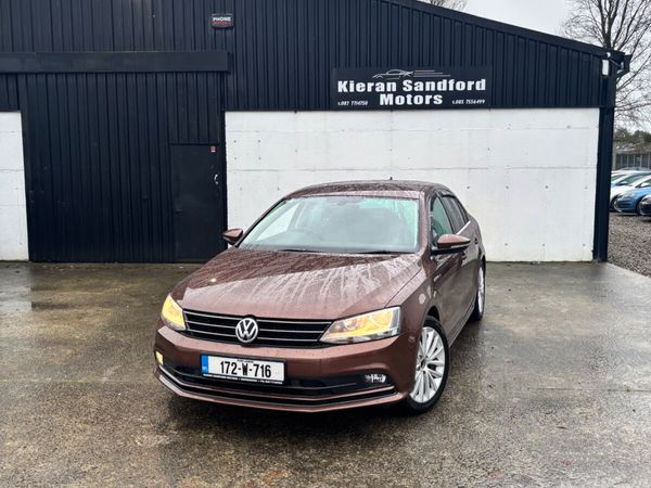 Volkswagen Jetta Saloon, Diesel, 2017, Brown