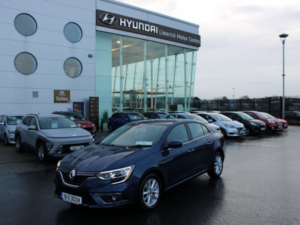 Renault Megane Saloon, Petrol, 2019, Blue