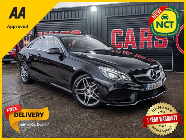 Mercedes-Benz E-Class Coupe, Diesel, 2016, Black