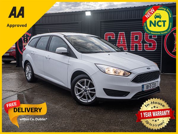 Ford Focus Estate, Diesel, 2018, White