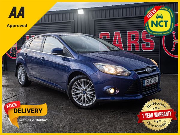 Ford Focus Hatchback, Petrol, 2015, Blue