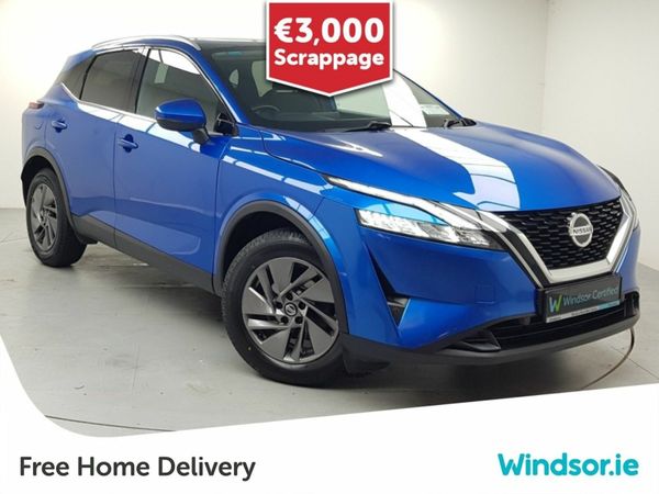 Nissan Qashqai MPV, Petrol Hybrid, 2022, Blue