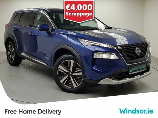 Nissan X-Trail SUV, Petrol Hybrid, 2025, Blue
