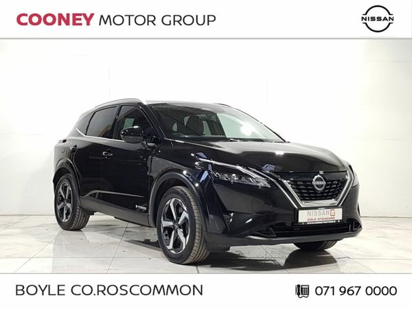 Nissan Qashqai MPV, Petrol Hybrid, 2023, Black
