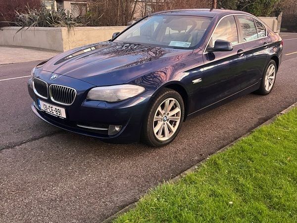 BMW 5-Series Saloon, Diesel, 2013, Blue