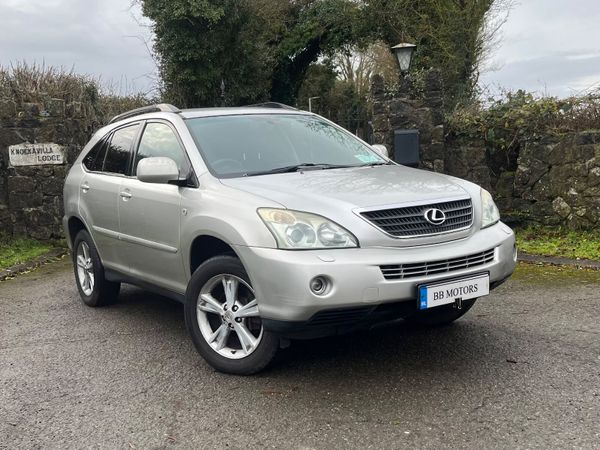 Lexus RX SUV, Petrol Hybrid, 2007, Silver