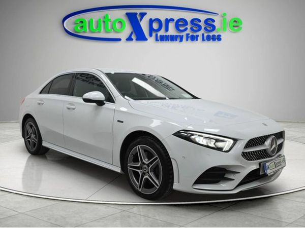 Mercedes-Benz A-Class Saloon, Petrol Plug-in Hybrid, 2021, White