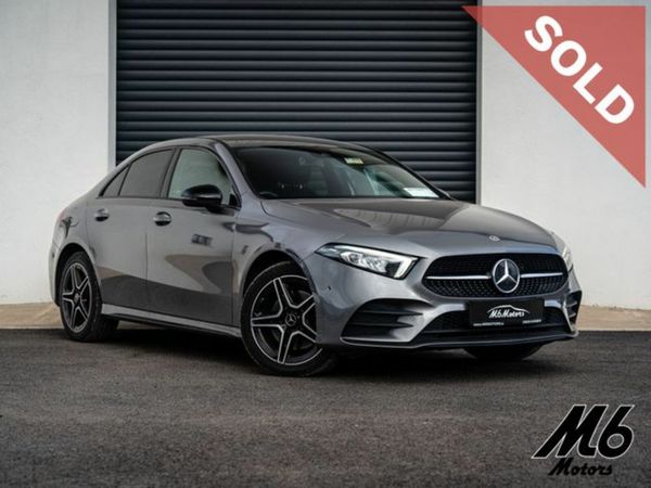 Mercedes-Benz A-Class Saloon, Petrol Hybrid, 2022, Grey