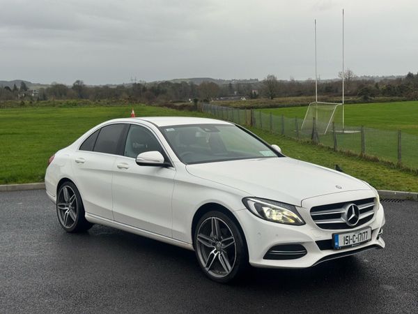 Mercedes-Benz C-Class Saloon, Diesel, 2015, White