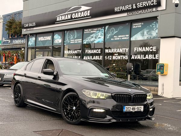 BMW 5-Series Saloon, Diesel, 2020, Black