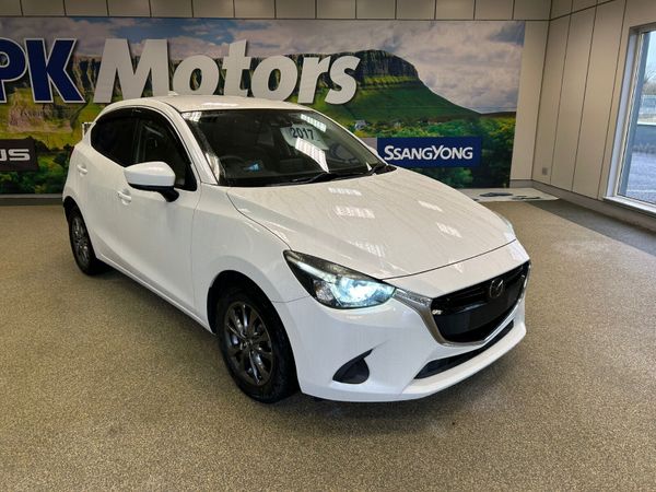 Mazda Demio Hatchback, Petrol, 2017, White