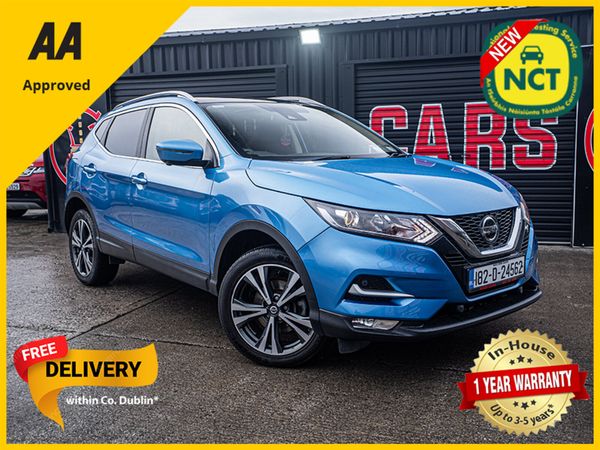 Nissan Qashqai Hatchback, Diesel, 2018, Blue