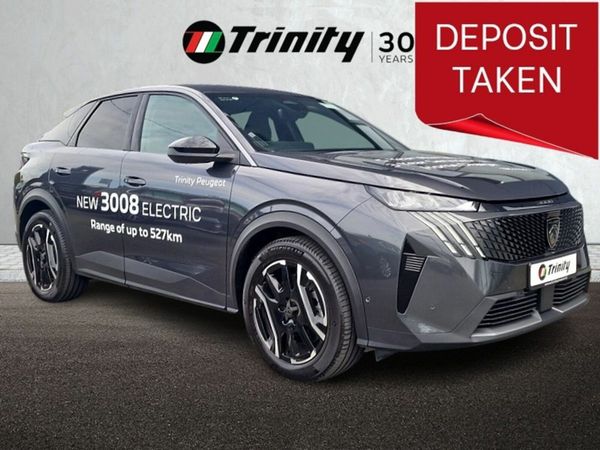 Peugeot 3008 SUV, Electric, 2025, Grey