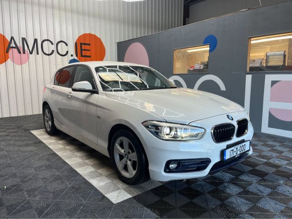 BMW 1-Series Hatchback, Diesel, 2017, White
