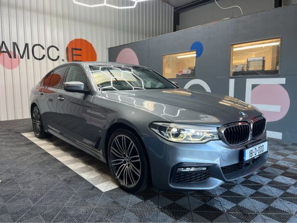 BMW 5-Series Saloon, Diesel, 2018, Grey