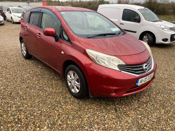 Nissan Note MPV, Petrol, 2014, Red
