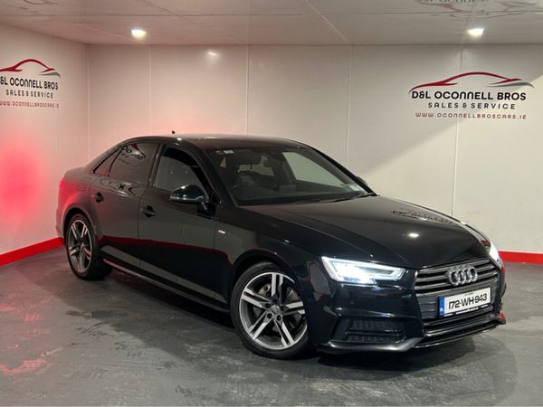 Audi A4 Saloon, Diesel, 2017, Black
