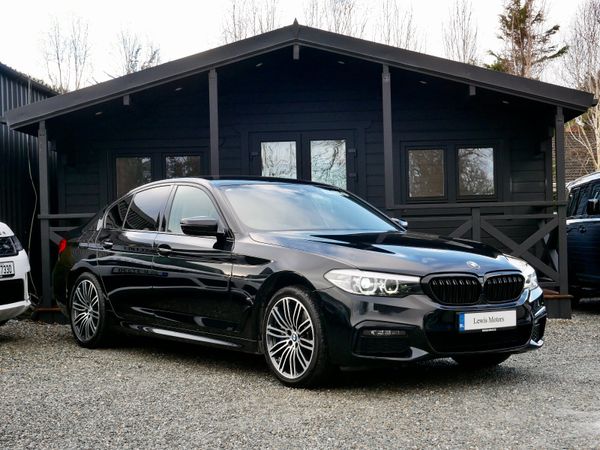BMW 5-Series Saloon, Petrol Plug-in Hybrid, 2020, Black