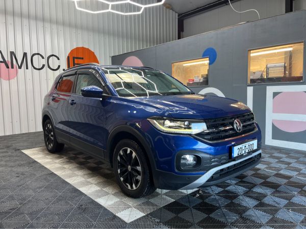 Volkswagen T-Cross SUV, Petrol, 2020, Blue
