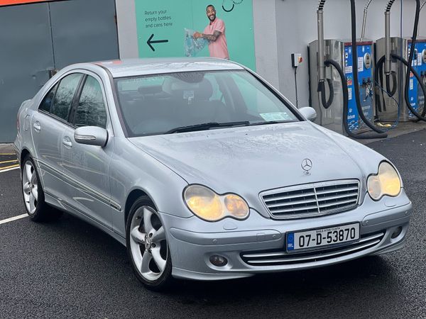 Mercedes-Benz C-Class Saloon, Petrol, 2007, Silver