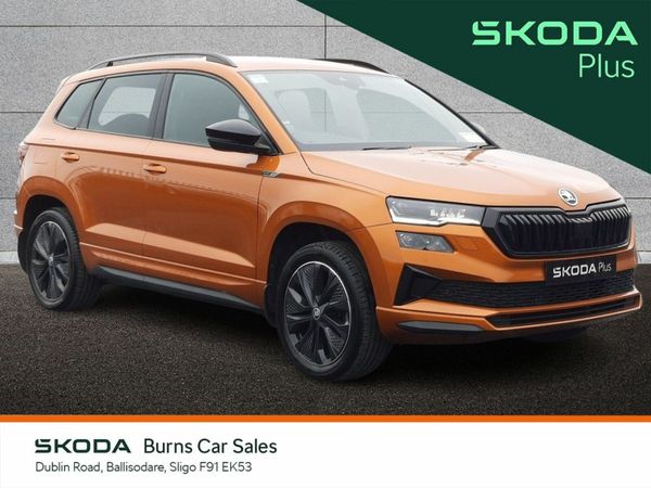 Skoda Karoq Estate, Diesel, 2023, Orange