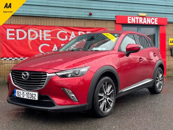 Mazda CX-3 SUV, Diesel, 2016, Red