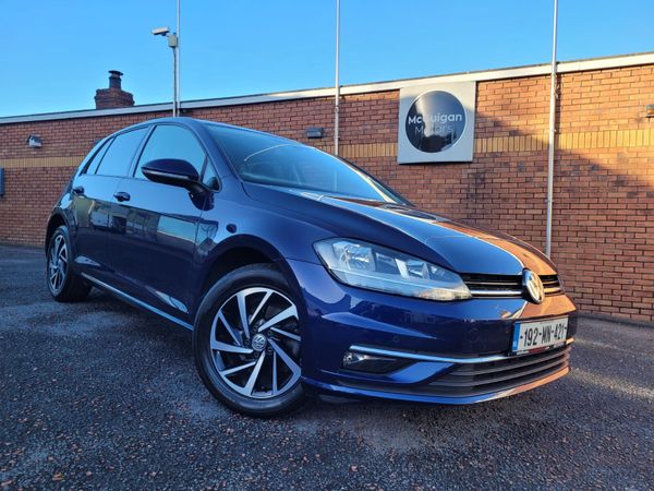 Volkswagen Golf Hatchback, Diesel, 2019, Blue