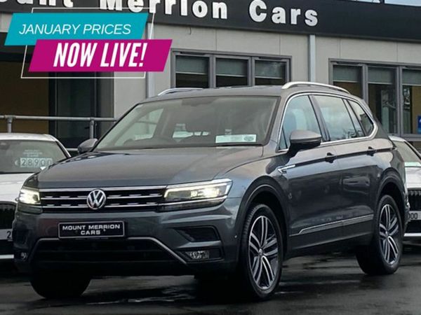 Volkswagen Tiguan Allspace SUV, Petrol, 2019, Grey