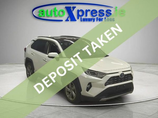 Toyota RAV4 SUV, Petrol Hybrid, 2021, White